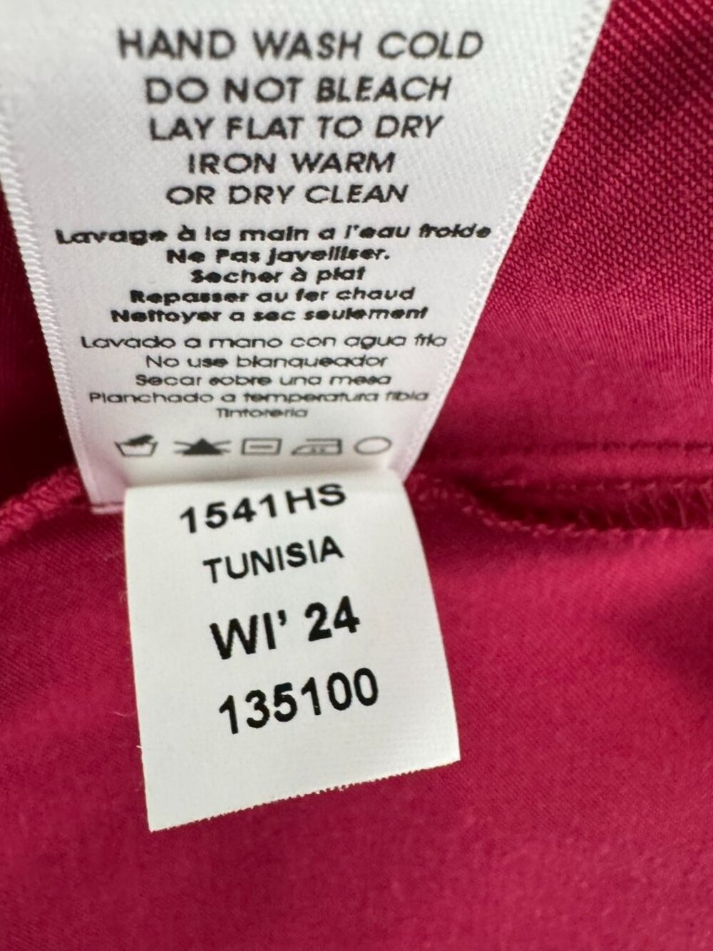 Nation LTD Eveline Raglan Satin Blouse Top Large Raspberry Jam NWT TP-3874 - Picture 12 of 12